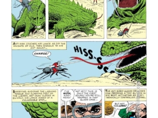 Tales to Astonish #45, pg. 11; pencils and inks, Don Heck, Ant-Man/Giant-Man/Hank Pym, Wonderful Wasp, Janet Van Dyne; Egghead