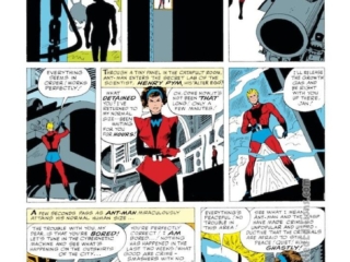 Tales to Astonish #46, pg. 3; pencils and inks, Don Heck; Ant-Man/Giant-Man/Hank Pym, Wonderful Wasp, Janet Van Dyne