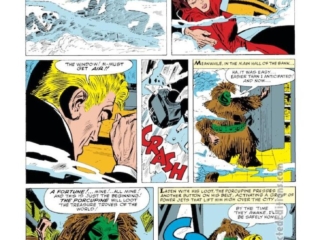 Tales to Astonish #48, pg. 6; pencils and inks, Don Heck; Porcupine; Ant-Man/Giant-Man/Hank Pym, Wonderful Wasp, Janet Van Dyne