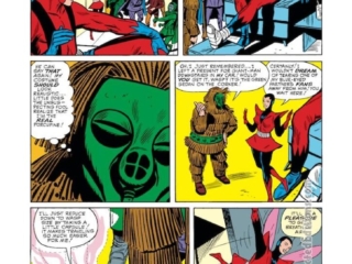 Tales to Astonish #53, pg. 6; pencils and inks, Dick Ayers; The Porcupine, Giant-Man Fan Club, Wonderful Wasp