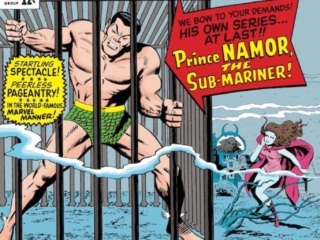 Tales to Astonish #70 cover; pencils, Jack Kirby; inks, Mike Esposito; first solo Sub-Mariner story