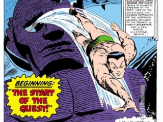 Tales to Astonish #70, pg. 1; pencils, Gene Colan; inks, Vince Colletta; Namor the Sub-Mariner, The Start of the Quest, Stan Lee, Adam Austin