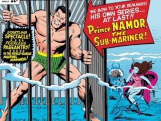 Tales to Astonish #70 cover; pencils, Jack Kirby; inks, Mike Esposito; Prince Namor, the Sub-Mariner