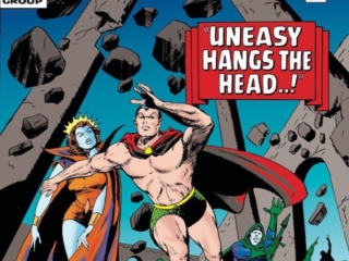Tales to Astonish #76 cover; pencils, Gene Colan; inks, Vince Colletta; Uneasy Hangs the Head, Sub-Mariner, Lady Dorma