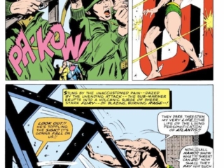 Tales to Astonish #79, pg. 5; pencils, Gene Colan; inks, Bill Everett; Sub-Mariner, Namor