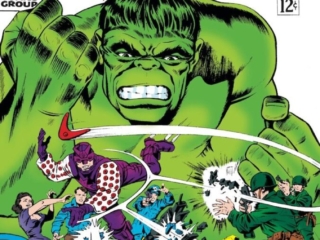 Tales to Astonish #81 cover; pencils, Jack Kirby; inks, Bill Everett; Hulk, Sub-Mariner
