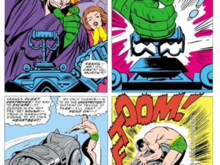 Tales to Astonish #83, pg. 11; pencils, Jack Kirby; inks, Dick Ayers; Warlord Krang, Sub-Mariner, Lady Dorma