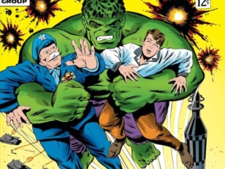 Tales to Astonish #83 cover; pencils, uncredited; inks, Bill Everett; Less Than Monster, More Than Man; Prince Namor, Sub-Mariner