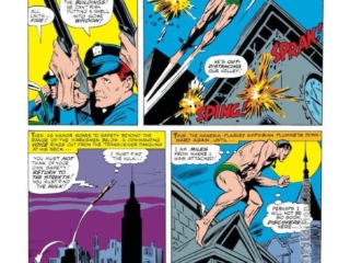 Tales to Astonish #84, pg. 4; pencils, Gene Colan; inks, Dick Ayers; Sub-Mariner, New york City