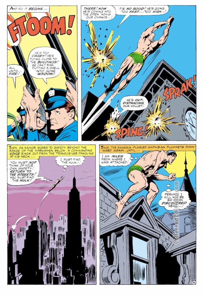 Tales to Astonish #84, pg. 4; pencils, Gene Colan; inks, Dick Ayers; Stan lee, Sub-Mariner