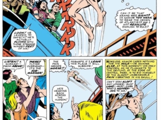 Tales to Astonish #85, pg. 7; pencils, Gene Colan; inks, Bill Everett; Sub-Mariner, roller coaster