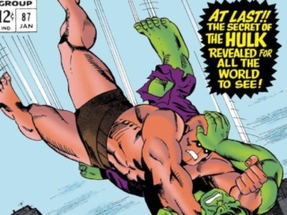 Tales to Astonish #87 cover; pencils and inks, Gil Kane; The Incredible Hulk