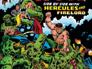 Thor #227 cover; pencils, uncredited; inks, John Romita Sr.; Hercules, Firelord