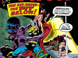 Thor #230 cover; pencils, Rich Buckler; inks, Joe Sinnott