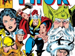 Thor #262 cover; pencils, John Buscema; inks, Joe Sinnott