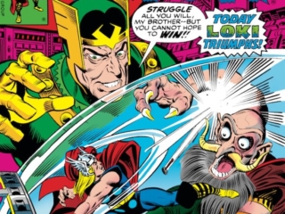 Thor #264 cover; pencils, Walter Simonson; inks, Joe Sinnott