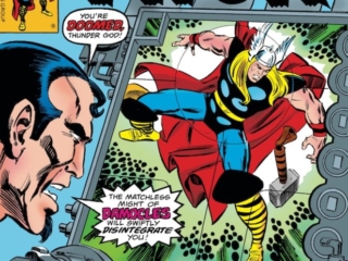 Thor #268 cover; pencils, uncredited; inks, Tony DeZuniga