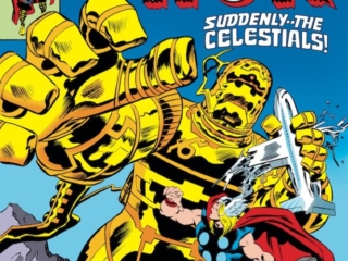 Thor #283 cover; pencils and inks, John Buscema; Celestials/Eternals