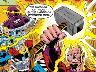 Thor #286 cover; pencils, Keith Pollard; Deviants/Kro