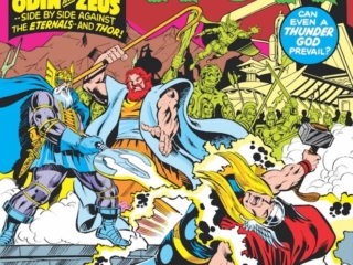 Thor #291 cover; pencils, Keith Pollard; inks, Bob Layton