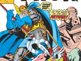 Thor #292 cover; pencils, Keith Pollard; inks, Bob Layton