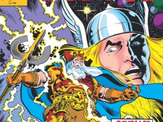 Thor #294 cover; pencils and inks, Keith Pollard