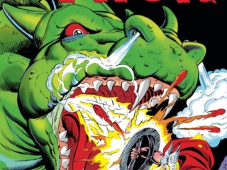 Thor #298 cover; pencils and inks, Keith Pollard