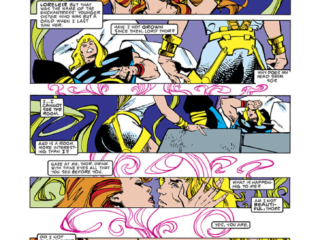 Thor #358, pg. 2; pencils and inks, Walter Simonson Thor #358, pg. 2; pencils and inks, Walter Simonson; Lorelei