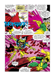 The Mighty Thor #366, pg. 14; pencils and inks, Walter Simonson
