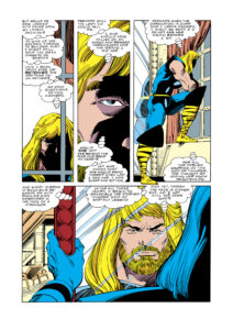 The Mighty Thor #367, pg. 3; pencils, Walter Simonson; inks, Walter Simonson, Bob Wiacek, Al Milgrom