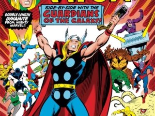 Thor Annual #6 cover; pencils, John Buscema; Korvac Saga, Guardians of the Galaxy