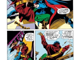 Tomb of Dracula #12, pg. 15; pencils, Gene Colan; inks, Tom Palmer; Blade