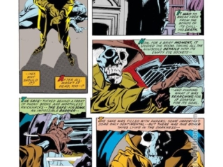 Tomb of Dracula #16, pg. 2; pencils, Gene Colan; inks, Tom Palmer; Helen Castler