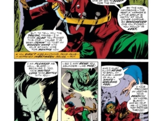 Tomb of Dracula #17, pg. 2; pencils, Gene Colan; inks, Tom Palmer