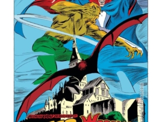 Tomb of Dracula #18, pg. 1; pencils, Gene Colan; inks, Tom Palmer; Enter Werewolf by Night, Jack Russell, splash page, Marv Wolfman