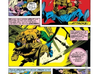 Tomb of Dracula #18, pg. 7; pencils, Gene Colan; inks, Tom Palmer; Jack Russell, Werewolf by Night, Scratcher Martin