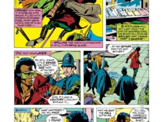 Tomb of Dracula #24, pg. 17; pencils, Gene Colan; inks, Tom Palmer; Blade, Vampire Killer, Safron Caulder
