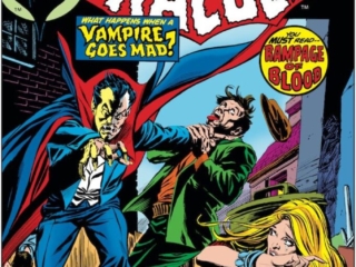 Tomb of Dracula #29 cover; pencils, Gil Kane; inks, Tom Palmer; Beverly Gable, Vampire Goes Mad, Rampage of Blood
