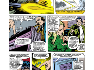 Tomb of Dracula #36, pg. 6; pencils, Gene Colan; inks, Tom Palmer; Rachel Van Helsing, Inspector Chelm