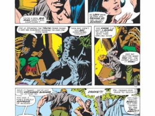 Tomb of Dracula #36, pg. 16; pencils, Gene Colan; inks, Tom Palmer; Frank Drake, Danny Summers, Marv Wolfman