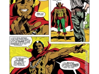 Tomb of Dracula #37, pg. 16; pencils, Gene Colan; inks, Tom Palmer; Frank Drake, Brother Voodoo guest appearance