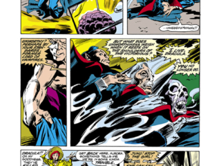 Tomb of Dracula #39, pg. 11; pencils, Gene Colan; inks, Tom Palmer, Count Dracula, Doctor Sun, Juno, Aurora Rabinowitz