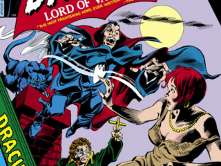 Tomb of Dracula #56 cover; pencils, Gene Colan; inks, Tom Palmer
