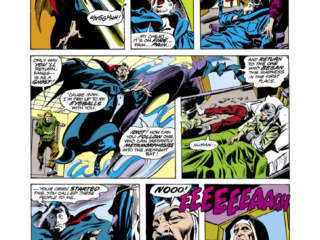 Tomb of Dracula #57, pg. 16; pencils, Gene Colan; inks, Tom Palmer