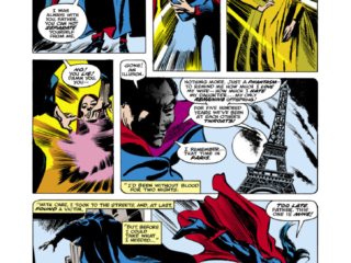 Tomb of Dracula #60, pg. 7; pencils, Gene Colan; inks, Tom Palmer