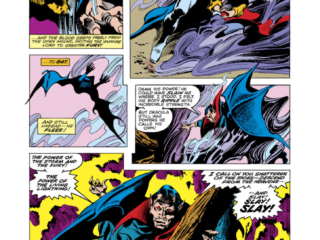 Tomb of Dracula #62, pg. 5; pencils, Gene Colan; inks, Tom Palmer