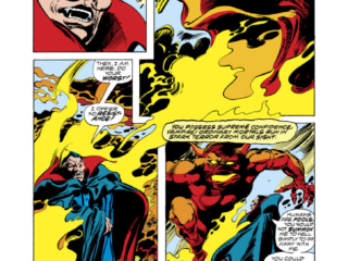 Tomb of Dracula #64, pg. 2; pencils, Gene Colan; inks, Tom Palmer