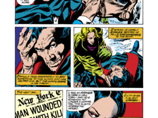 Tomb of Dracula #66, pg. 17; pencils, Gene Colan; inks, Tom Palmer; alterations, Marie Severin