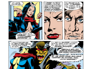 Tomb of Dracula #67, pg. 5; pencils, Gene Colan; inks, Tom Palmer