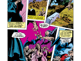 Tomb of Dracula #68, pg. 14; pencils, Gene Colan; inks, Tom Palmer